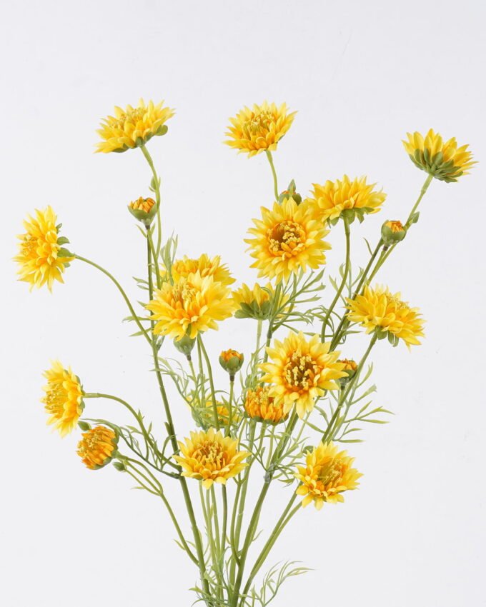 Artificial Flower 17*10*79cm  Chrysanthemum *3 bouquet GS-00526051-Y1 2026Jun 3,000+ sqm showroom with thousands of artificial flowers, plants & trees ready for global sourcing.
