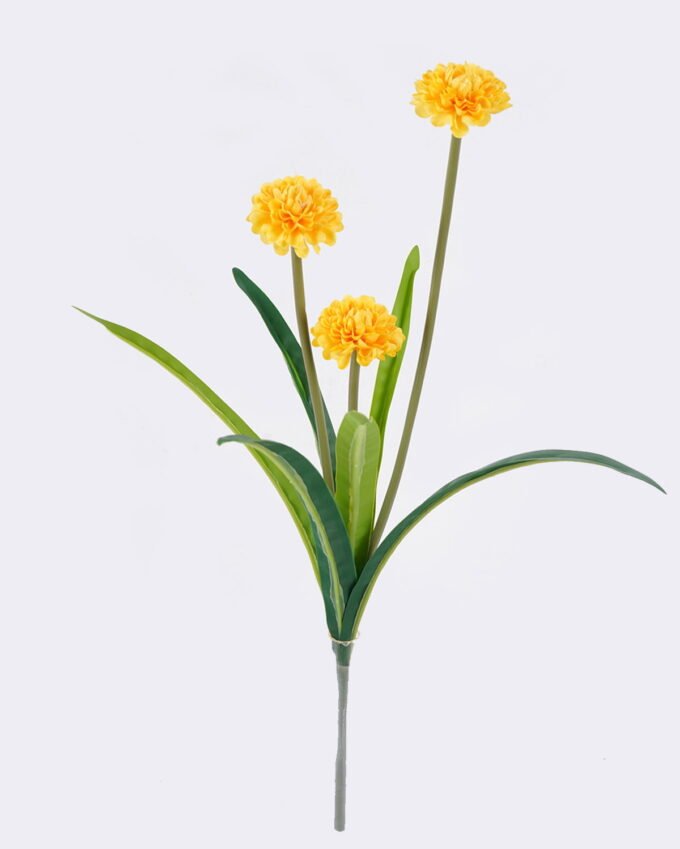 Artificial Flower 16*6*46cm Chrysanthemum *3 bush GS-128J26004-Y1 2026Jun 3,000+ sqm showroom with thousands of artificial flowers, plants & trees ready for global sourcing.