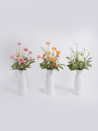 Artificial Flower 20*15*46cm Chrysanthemum in glass ware GS-16826015-O1 2026Jul 3,000+ sqm showroom with thousands of artificial flowers, plants & trees ready for global sourcing.