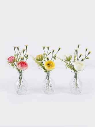 Artificial Flower 13*10*29cm Ruellia elegans in glass ware GS-16826004-P1 2026Jul 3,000+ sqm showroom with thousands of artificial flowers, plants & trees ready for global sourcing.