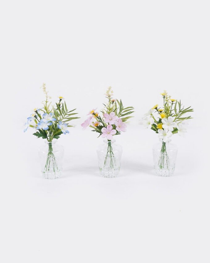 Artificial Flower 10*10*25cm Chrysanthemum indicum in glass ware GS-16826006 2026Jul 3,000+ sqm showroom with thousands of artificial flowers, plants & trees ready for global sourcing.