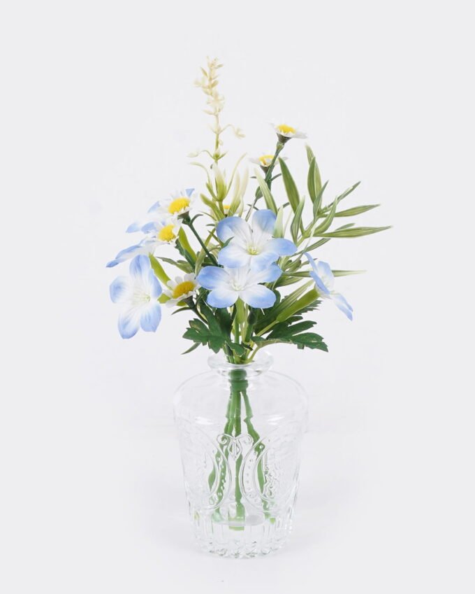 Artificial Flower 10*10*25cm Chrysanthemum indicum in glass ware GS-16826006 2026Jul 3,000+ sqm showroom with thousands of artificial flowers, plants & trees ready for global sourcing.