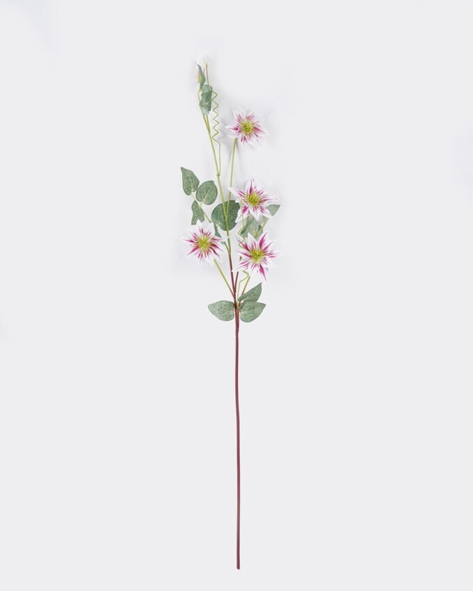 Artificial Flower 10*8*78cm Clematis single stem GS-83526007-R1 2026SEP 3,000+ sqm showroom with thousands of artificial flowers, plants & trees ready for global sourcing.