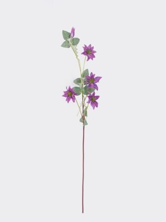 Artificial Flower 10*8*78cm Clematis single stem GS-83526007-R1 2026SEP 3,000+ sqm showroom with thousands of artificial flowers, plants & trees ready for global sourcing.