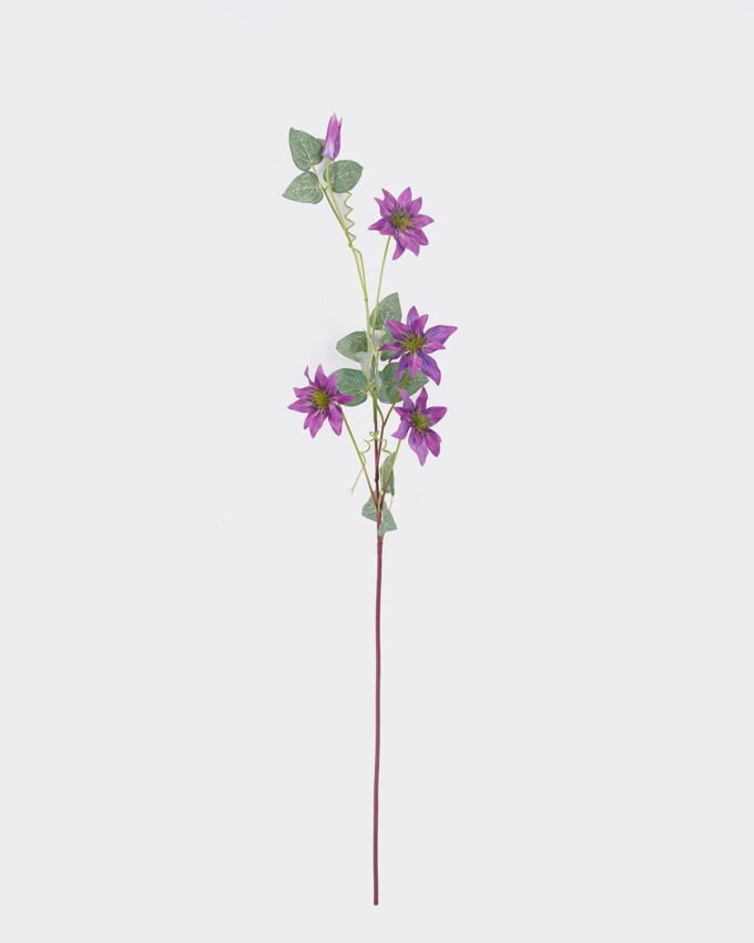 Artificial Flower 10*8*78cm Clematis single stem GS-83526007-Z1 2026SEP 3,000+ sqm showroom with thousands of artificial flowers, plants & trees ready for global sourcing.