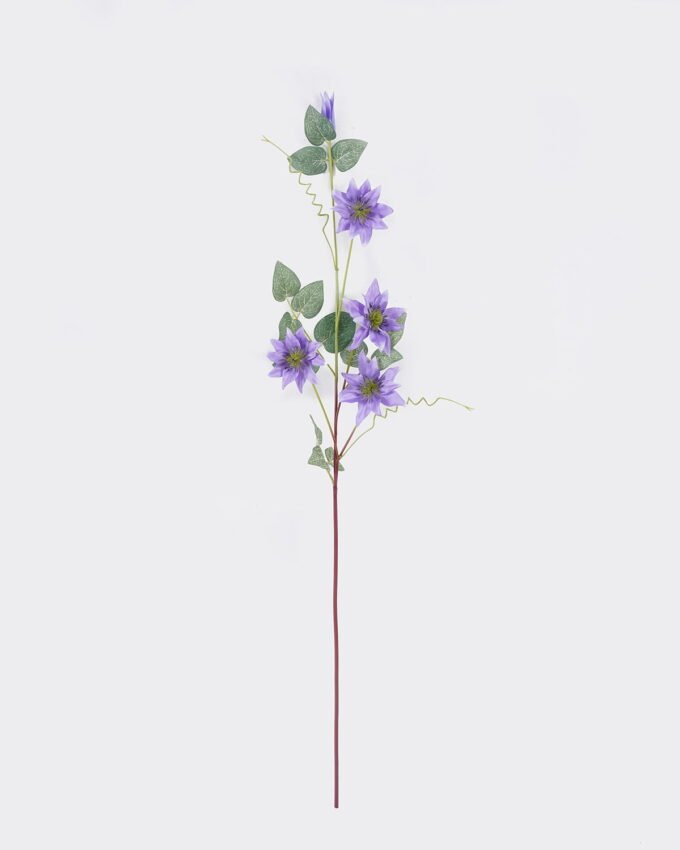 Artificial Flower 10*8*78cm Clematis single stem GS-83526007-Z3 2026SEP 3,000+ sqm showroom with thousands of artificial flowers, plants & trees ready for global sourcing.