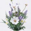 Artificial Flower 19*5*46cm Cosmos bipinnatus  in glass ware GS-16826014-W1 2026Jul 3,000+ sqm showroom with thousands of artificial flowers, plants & trees ready for global sourcing.
