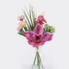 Artificial Flower 13*10*25cm Cymbidium  in glass ware GS-16826003-R1 2026Jul 3,000+ sqm showroom with thousands of artificial flowers, plants & trees ready for global sourcing.