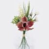 Artificial Flower 13*10*25cm Cymbidium  in glass ware GS-16826003 2026Jul 3,000+ sqm showroom with thousands of artificial flowers, plants & trees ready for global sourcing.