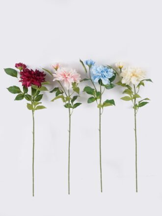 Artificial Flower 15*10*74cm Dahlia *2 single stem GS-73826011-P1 2026Aug 3,000+ sqm showroom with thousands of artificial flowers, plants & trees ready for global sourcing.