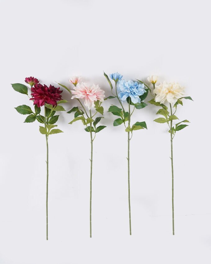 Artificial Flower 15*10*74cm Dahlia *2 single stem GS-73826011 2026Aug 3,000+ sqm showroom with thousands of artificial flowers, plants & trees ready for global sourcing.