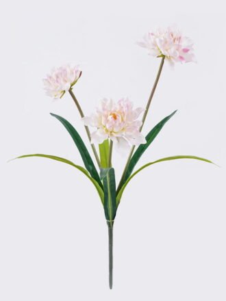 Artificial Flower 16*6*47cm  Dahlia  *3 bush GS-128J26003 2026Jun 3,000+ sqm showroom with thousands of artificial flowers, plants & trees ready for global sourcing.