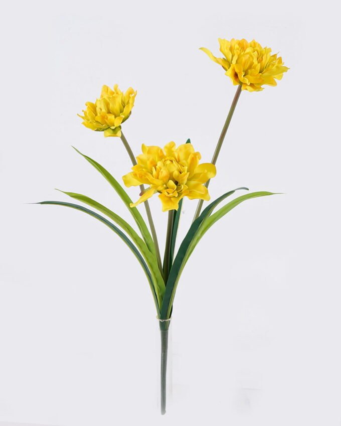 Artificial Flower 16*6*47cm  Dahlia  *3 bush GS-128J26003 2026Jun 3,000+ sqm showroom with thousands of artificial flowers, plants & trees ready for global sourcing.