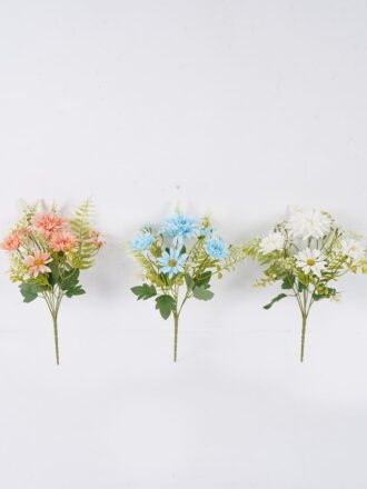 Artificial Flower 16*10*31cm Sunflower & Daisy bush*7 GS-74226004-RST 2026Aug 3,000+ sqm showroom with thousands of artificial flowers, plants & trees ready for global sourcing.