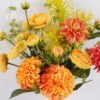 Artificial Flower Dahlia Ranunculus Fuchsia Pincushion bouquet GS-03325186_2 Artificial Flower 35*25*65cm Dahlia Ranunculus Fuchsia Pincushion bouquet GS-03325186 2026Jun 3,000+ sqm showroom with thousands of artificial flowers, plants & trees ready for global sourcing.