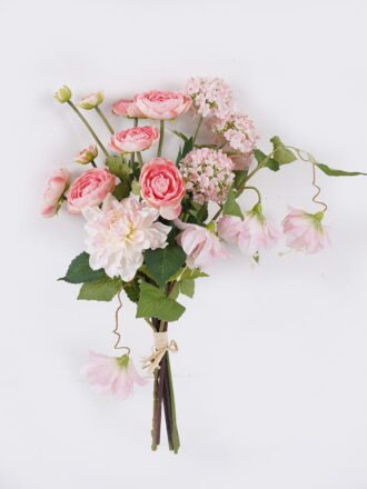 Artificial Flower 30*22*70cm Dahlia Rose mixed bundle GS-03325189 2026Jun 3,000+ sqm showroom with thousands of artificial flowers, plants & trees ready for global sourcing.
