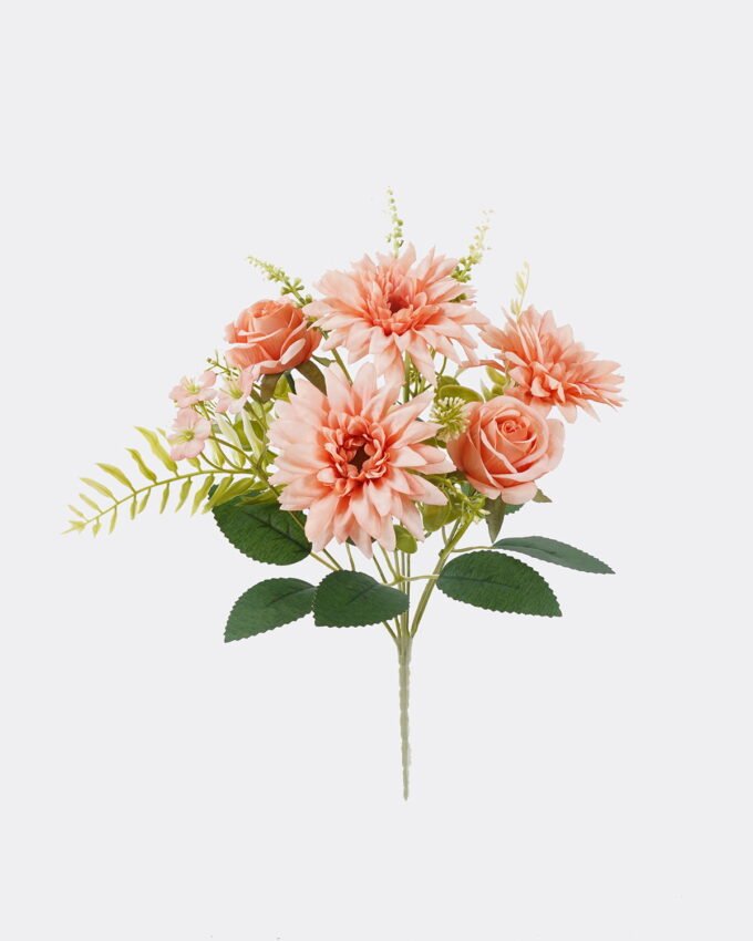 Artificial Flower Dahlia Rose bush 7 GS-74226006-RST_5 Artificial Flower 16*10*31cm Dahlia & Rose bush*7 GS-74226006-RST 2026Aug 3,000+ sqm showroom with thousands of artificial flowers, plants & trees ready for global sourcing.