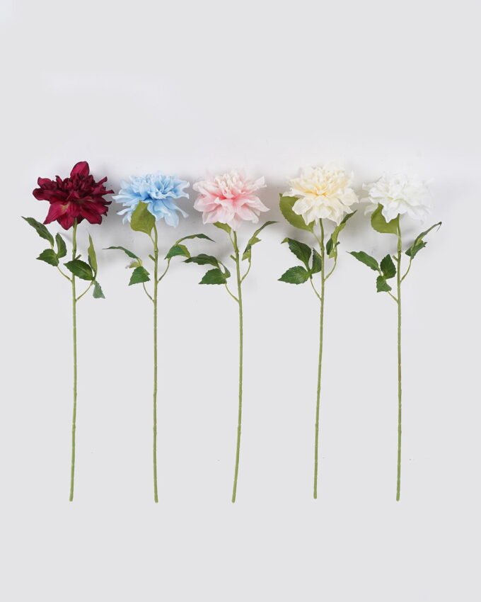 Artificial Flower 14*10*59cm Dahlia single stem GS-73826009 2026Aug 3,000+ sqm showroom with thousands of artificial flowers, plants & trees ready for global sourcing.