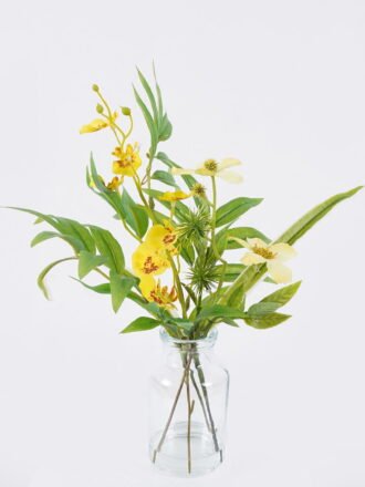 Artificial Flower 16*8*31cm Eucalyptus fruit in glass GS-77326004 2026Aug 3,000+ sqm showroom with thousands of artificial flowers, plants & trees ready for global sourcing.