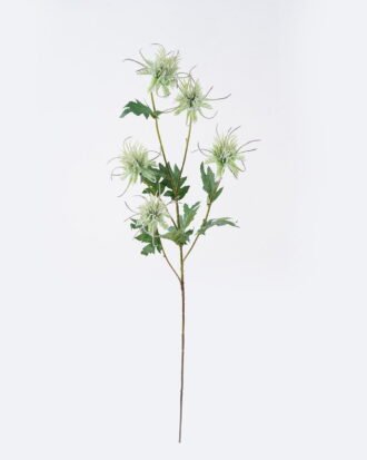 Artificial Flower 16*8*80cm Eryngium *5 single stem GS-51626012-G1 2026Aug 3,000+ sqm showroom with thousands of artificial flowers, plants & trees ready for global sourcing.