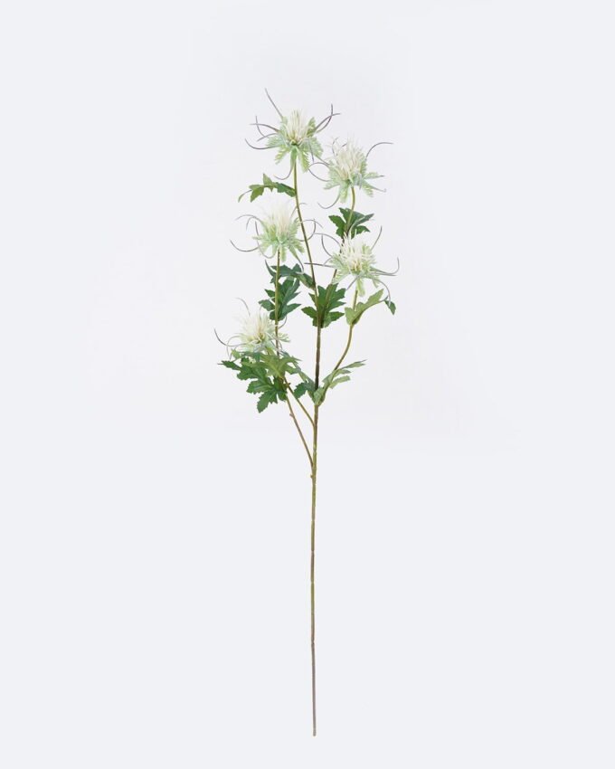 Artificial Flower 16*8*80cm Eryngium *5 single stem GS-51626012-W1 2026Aug 3,000+ sqm showroom with thousands of artificial flowers, plants & trees ready for global sourcing.