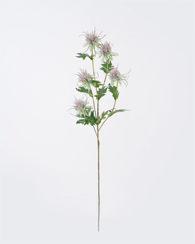 Artificial Flower Eryngium 5 single stem GS-51626012_5 Artificial Flower 16*8*80cm Eryngium *5 single stem GS-51626012 2026Aug 3,000+ sqm showroom with thousands of artificial flowers, plants & trees ready for global sourcing.