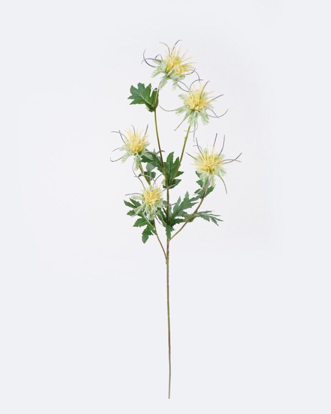 Artificial Flower Eryngium 5 single stem GS-51626012_6 Artificial Flower 16*8*80cm Eryngium *5 single stem GS-51626012 2026Aug 3,000+ sqm showroom with thousands of artificial flowers, plants & trees ready for global sourcing.