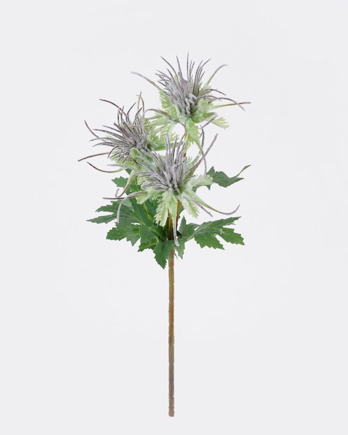 Artificial Flower 12*6*37cm  Eryngium breviacaule *3 single stem GS-51626013-H1 2026Aug 3,000+ sqm showroom with thousands of artificial flowers, plants & trees ready for global sourcing.