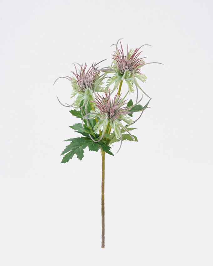 Artificial Flower 12*6*37cm  Eryngium breviacaule *3 single stem GS-51626013-R1 2026Aug 3,000+ sqm showroom with thousands of artificial flowers, plants & trees ready for global sourcing.