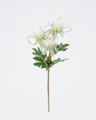 Artificial Flower 12*6*37cm  Eryngium breviacaule *3 single stem GS-51626013-W1 2026Aug 3,000+ sqm showroom with thousands of artificial flowers, plants & trees ready for global sourcing.