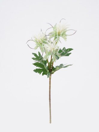 Artificial Flower 12*6*37cm  Eryngium breviacaule *3 single stem GS-51626013-R1 2026Aug 3,000+ sqm showroom with thousands of artificial flowers, plants & trees ready for global sourcing.