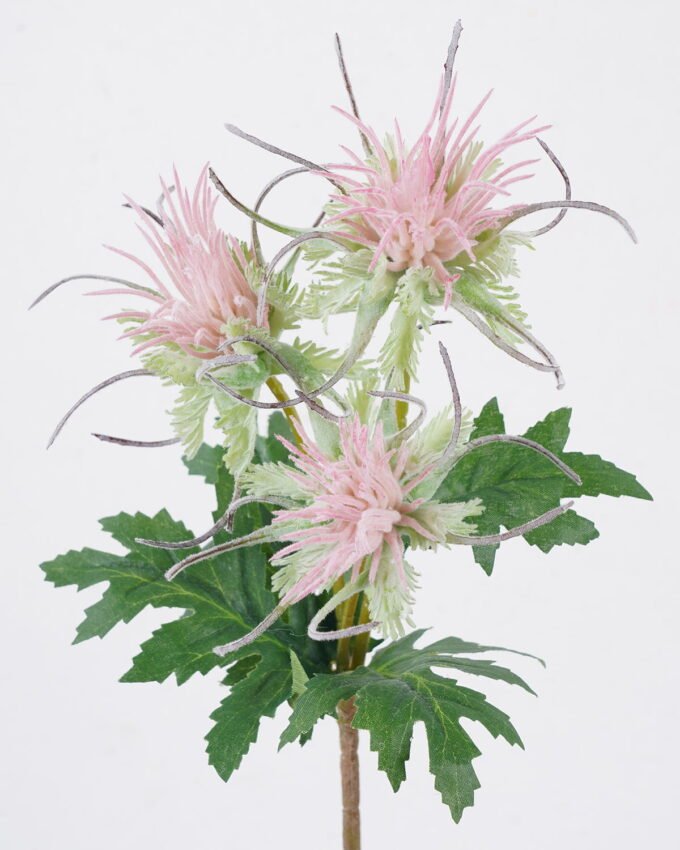 Artificial Flower 12*6*37cm  Eryngium breviacaule *3 single stem GS-51626013 2026Aug 3,000+ sqm showroom with thousands of artificial flowers, plants & trees ready for global sourcing.