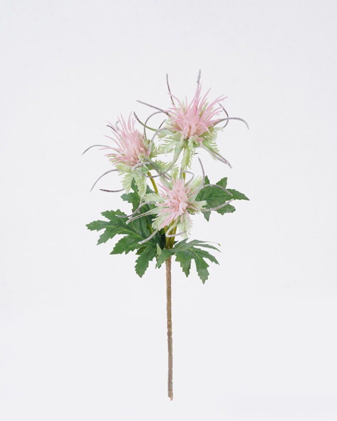 Artificial Flower Eryngium breviacaule 3 single stem GS-51626013_3 Artificial Flower 12*6*37cm Eryngium breviacaule *3 single stem GS-51626013 2026Aug 3,000+ sqm showroom with thousands of artificial flowers, plants & trees ready for global sourcing.
