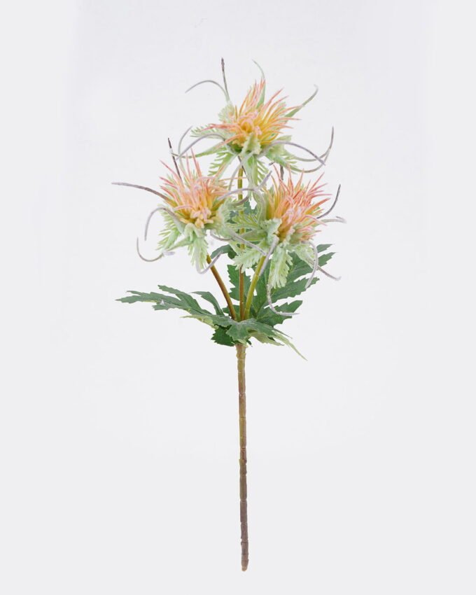 Artificial Flower Eryngium breviacaule 3 single stem GS-51626013_5 Artificial Flower 12*6*37cm Eryngium breviacaule *3 single stem GS-51626013 2026Aug 3,000+ sqm showroom with thousands of artificial flowers, plants & trees ready for global sourcing.