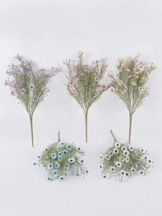 Artificial Flower 18*4*39cm Flower *5 bush GS-84126012-Z1 2026SEP 3,000+ sqm showroom with thousands of artificial flowers, plants & trees ready for global sourcing.