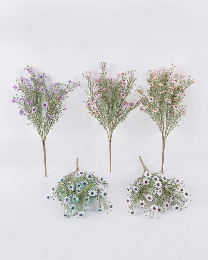 Artificial Flower 18*4*39cm Flower *5 bush GS-84126012 2026SEP 3,000+ sqm showroom with thousands of artificial flowers, plants & trees ready for global sourcing.