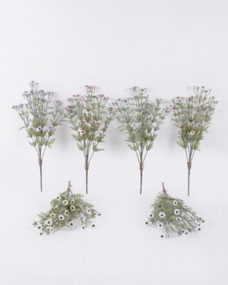 Artificial Flower 19*4*52cm Flower *7 bush GS-84126003 2026SEP 3,000+ sqm showroom with thousands of artificial flowers, plants & trees ready for global sourcing.