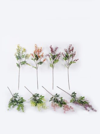 Artificial Flower 12*6*82cm  Clematis single stem GS-51626009-W1 2026Aug 3,000+ sqm showroom with thousands of artificial flowers, plants & trees ready for global sourcing.