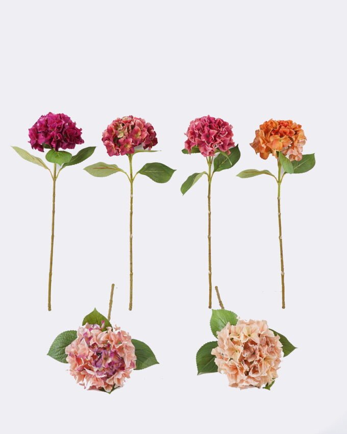 Artificial Flower 30*15*68cm Hydrangea *11 single stem GS-15426009 2026Jun 3,000+ sqm showroom with thousands of artificial flowers, plants & trees ready for global sourcing.