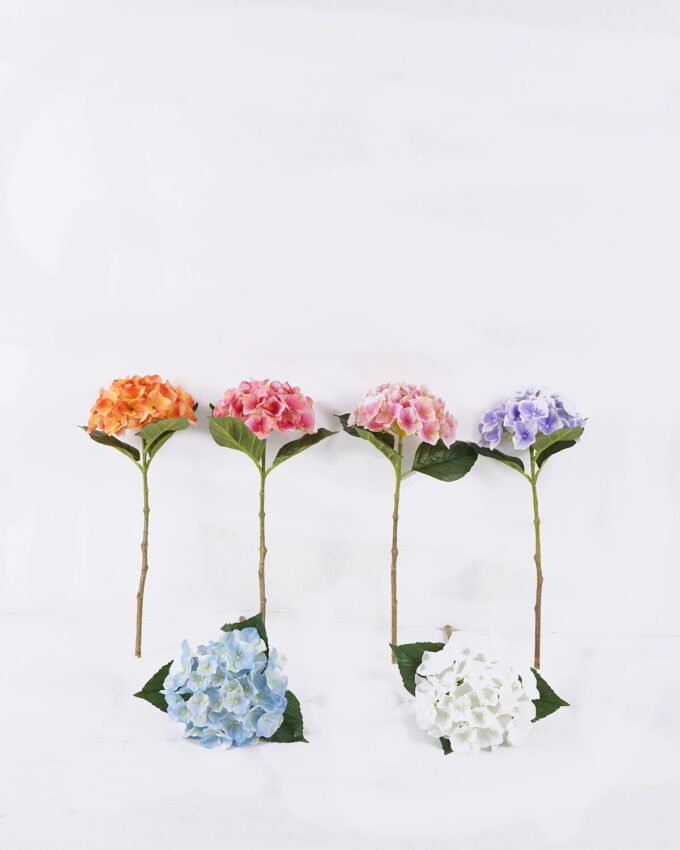 Artificial Flower 25*14*46cm Hydrangea Anti-UV single stem GS-15426035-UV 2026Jun 3,000+ sqm showroom with thousands of artificial flowers, plants & trees ready for global sourcing.