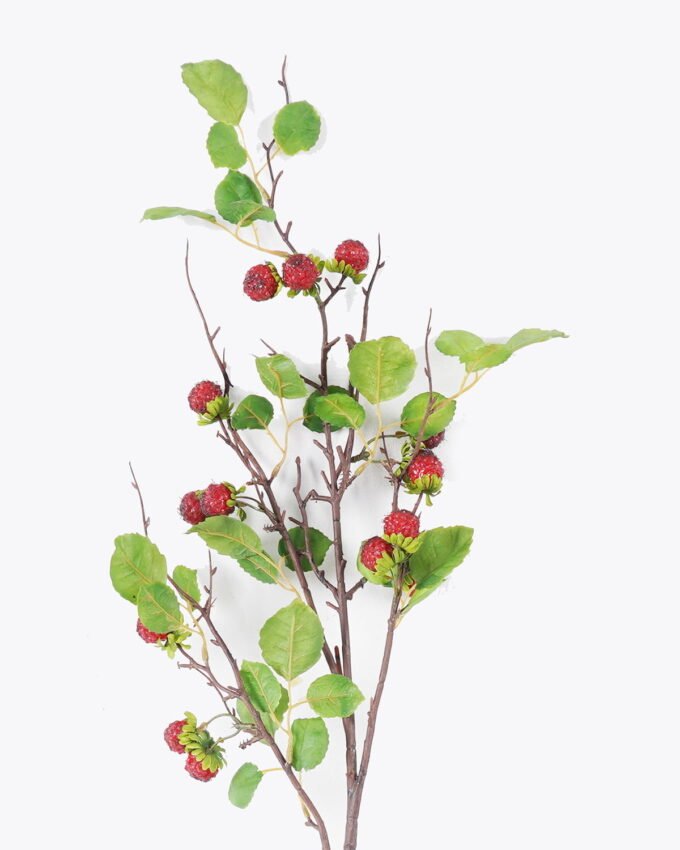 Artificial Flower 18*4*95cm Indian strawberry single stem GS-59026005 2026Aug 3,000+ sqm showroom with thousands of artificial flowers, plants & trees ready for global sourcing.
