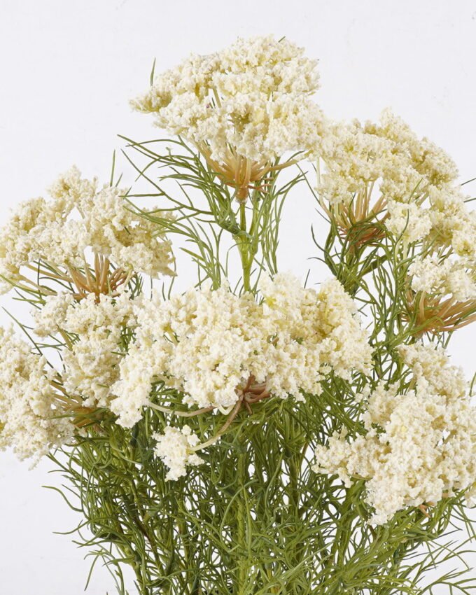 Artificial Flower 26*13*44cm Lace flower *7 in PP pot GS-15426007-W1 2026Jun 3,000+ sqm showroom with thousands of artificial flowers, plants & trees ready for global sourcing.