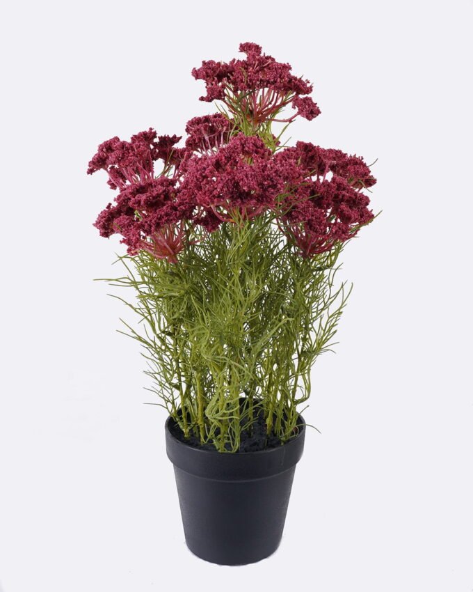 Artificial Flower 26*13*44cm Lace flower *7 in PP pot GS-15426007 2026Jun 3,000+ sqm showroom with thousands of artificial flowers, plants & trees ready for global sourcing.