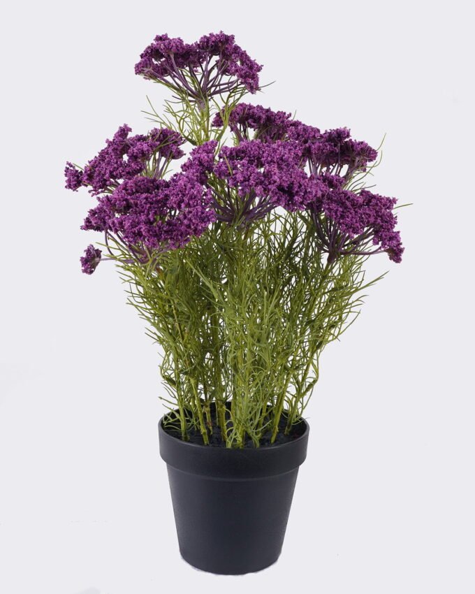Artificial Flower 26*13*44cm Lace flower *7 in PP pot GS-15426007 2026Jun 3,000+ sqm showroom with thousands of artificial flowers, plants & trees ready for global sourcing.