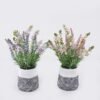 Artificial Flower 23*23*36cm Lavender in Cement pot GS-03326129 2026Jun 3,000+ sqm showroom with thousands of artificial flowers, plants & trees ready for global sourcing.