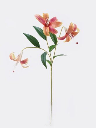 Artificial Flower 20*10*72cm Lily *3 single stem GS-64925035-Y2 2026Aug 3,000+ sqm showroom with thousands of artificial flowers, plants & trees ready for global sourcing.