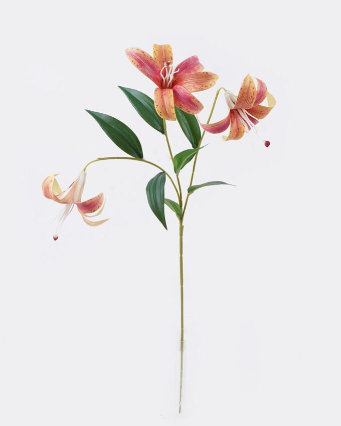 Artificial Flower 20*10*72cm Lily *3 single stem GS-64925035-Y1 2026Aug 3,000+ sqm showroom with thousands of artificial flowers, plants & trees ready for global sourcing.