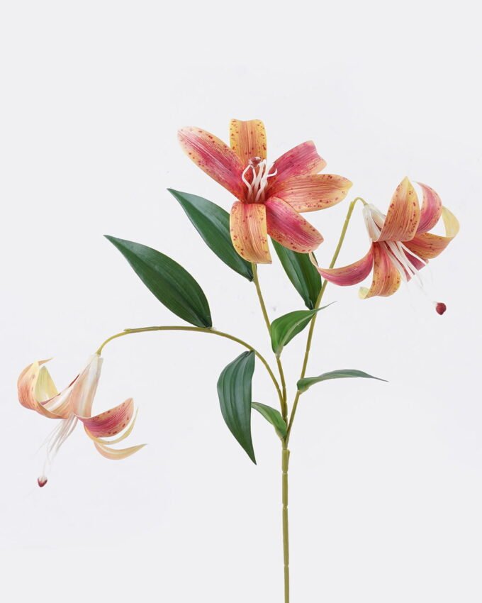 Artificial Flower 20*10*72cm Lily *3 single stem GS-64925035-Y1 2026Aug 3,000+ sqm showroom with thousands of artificial flowers, plants & trees ready for global sourcing.