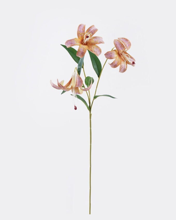 Artificial Flower Lily 3 single stem GS-64925035_7 Artificial Flower 20*10*72cm Lily *3 single stem GS-64925035 2026Aug 3,000+ sqm showroom with thousands of artificial flowers, plants & trees ready for global sourcing.