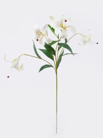 Artificial Flower 22*12*72cm Lily *5 single stem GS-64925036-R1 2026Aug 3,000+ sqm showroom with thousands of artificial flowers, plants & trees ready for global sourcing.